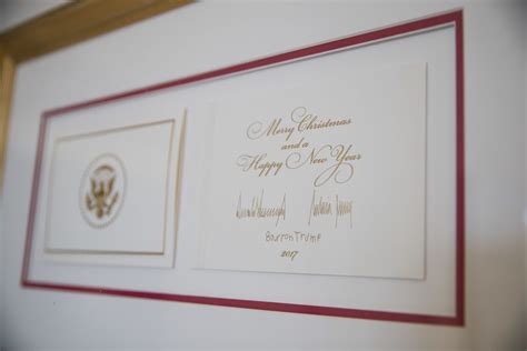 Maybe you would like to learn more about one of these? Americans cheer as official WH Christmas card is unveiled and it's definitely NOT like the Obama's