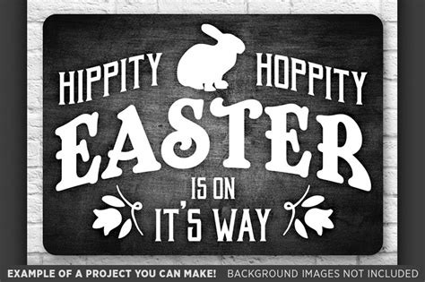 Hippity Hoppity Easter Is On Its Way Svg Easter Bunny Decor 4014