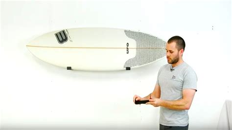 Naked Surfboard Minimalist Wall Rack StoreYourBoard YouTube