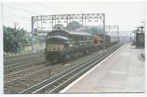 Locomotive 10001 Passing Through Kenton Railway Postcard Dw124 On Ebid