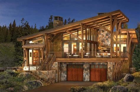 Having planned our house build for 3 years and finally deciding to go modern contemporary, it became. Modern Log And Timber Frame Homes And Plans ...