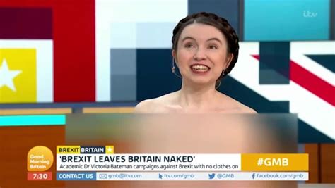 Itv Good Morning Britain Fans Stunned As Guest Appears Naked In Brexit Debate Liverpool Echo