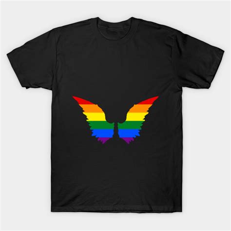 Gay Pride Wings Pride T Shirt Teepublic