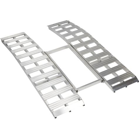 Ultra Tow Tri Fold Arched Aluminum Loading Ramp — 3000 Lb Capacity