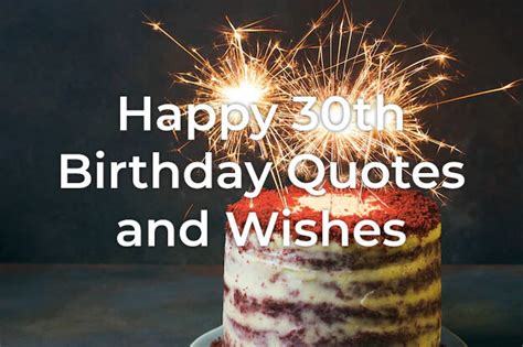 happy 30th birthday sayings and wishes styiens