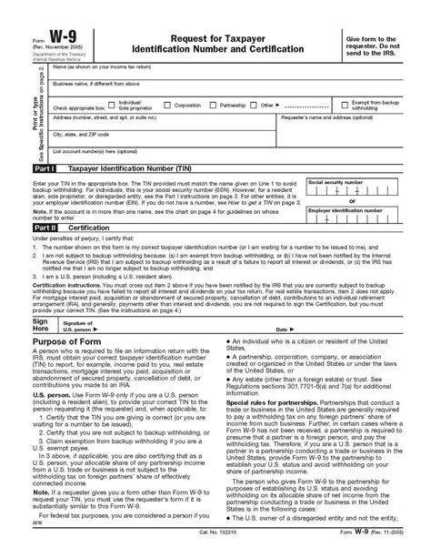 Blank W 9 Printable Form Template 2021 Calendar Template Printable