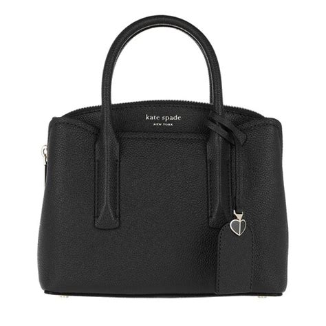 Kate Spade New York Mini Satchel Bag Black In Black Fashionette