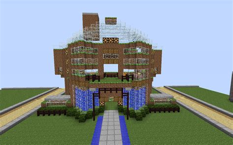 So I Built A Dirt Mansion In Minecraft Minecraft