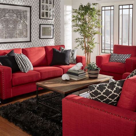 Home Decor Red Sofa Torage