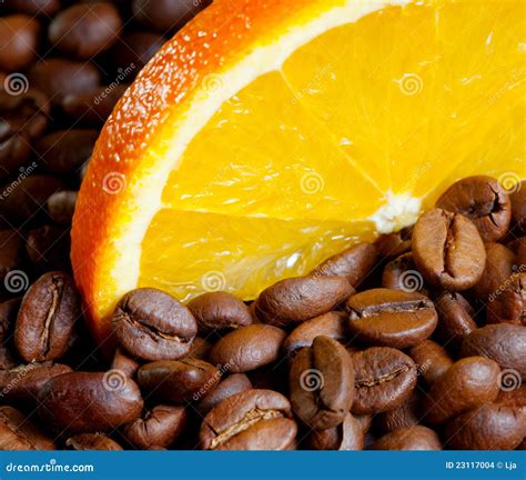 Coffee With Orange Stock Photo Image Of Orange Food 23117004