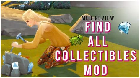 Find All Collectibles Mod Los Sims 4 Mod Review Youtube Sims 4