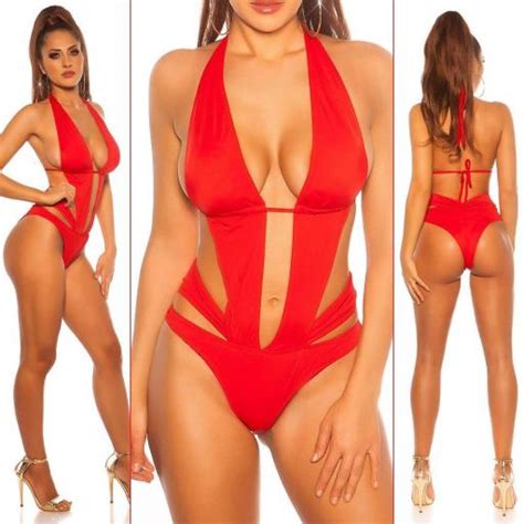 comprar trikini rojo chic alaia trikinis 2024 tendencias