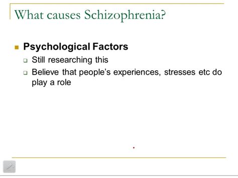 Schizophrenia Psychology Showme
