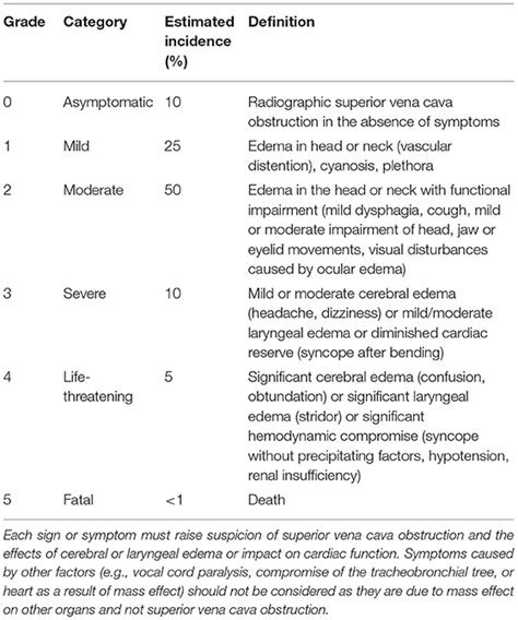 Superior Vena Cava Syndrome Pathophysiology