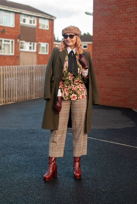 Eclectic Style Mixed Patterns And Platform Boots Iwillwearwhatilike