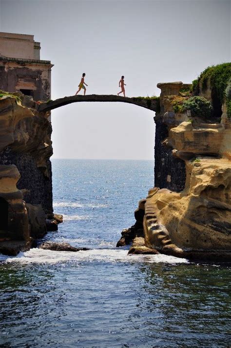 Gaiola Bridge Naples Italy Places To See Places To Travel Travel