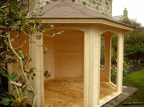 Open Pavilion 350x300 By Forest Log Cabins