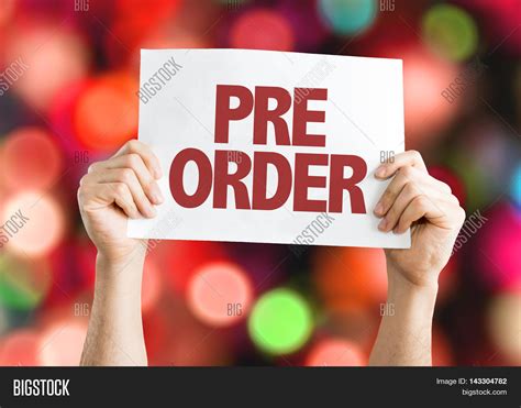 Pre Order Image And Photo Free Trial Bigstock