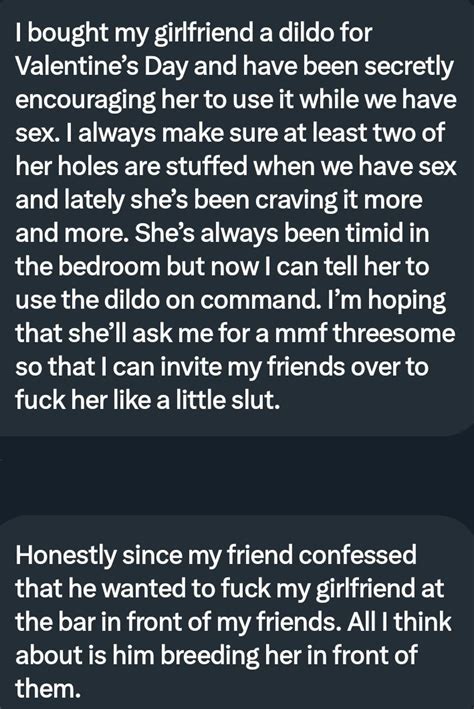 Pervconfession On Twitter He Wants His Friends To Fuck His Girlfriend