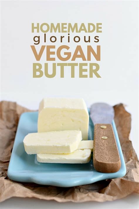 For example, if a recipe calls for one cup butter, use half a cup butter and half a cup of applesauce. Vegan Butter Substitute | Recipe | Butter substitute ...