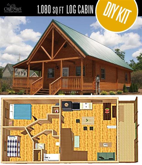 Their website offers a tiny house builder. Tiny Log Cabin Kits - Easy DIY Project | Pre built cabins ...