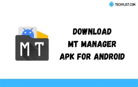 Descargar Mt Manager Apk V2152 Para Android última Versión