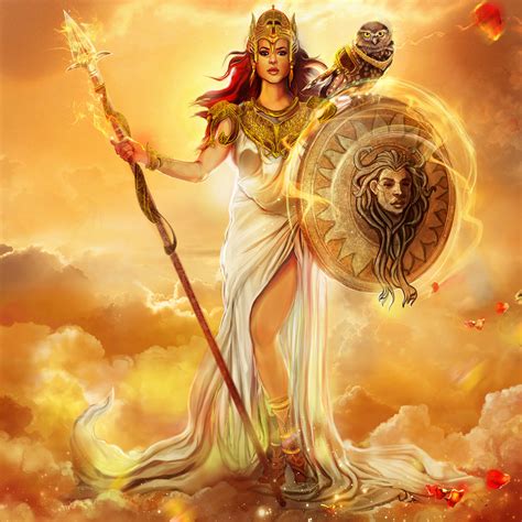 Athena God Of War Strategy Greek Mythology