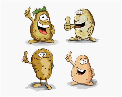 Embed this art into your website: Healthy Foods For Kids - Baked Potato Cartoon , Free ...