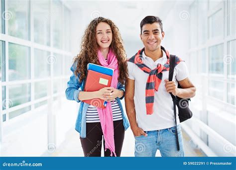 Couple Of Students Stock Photo Image 59022291