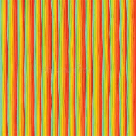 Colorful Stripe Pattern Design Stock Vector Illustration Of