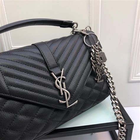 Ysl Chain Bag Black Courtesy Couture