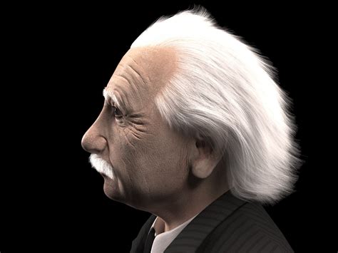 Albert Einstein 3d Model By Squir
