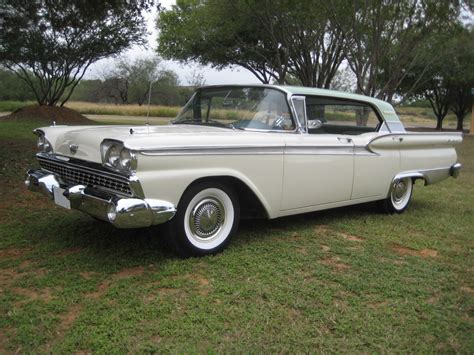 The ford ranch wagon is a station wagon which was built by ford from 1952 to 1974. Like New: 1959 Ford Galaxie Fairlane 500