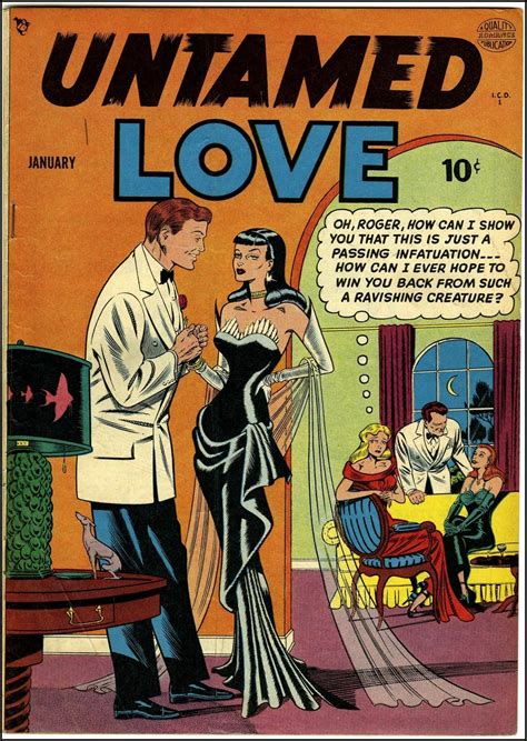 Untamed Love January Cover Art By Bill Ward Comics