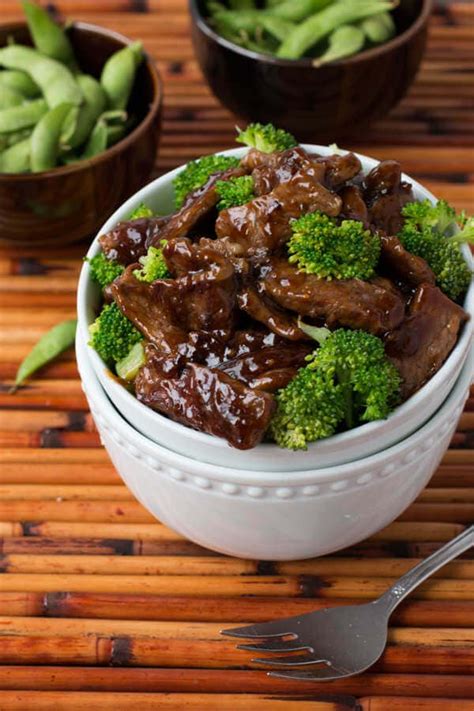 Serve with steamed brown rice or quinoa for additional fiber and protein, or with cauliflower rice to keep calories. Easy Beef and Broccoli - Oh Sweet Basil