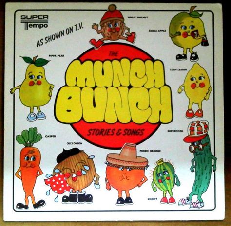 The Munch Bunch Stories And Songs Album My Second Record Ever