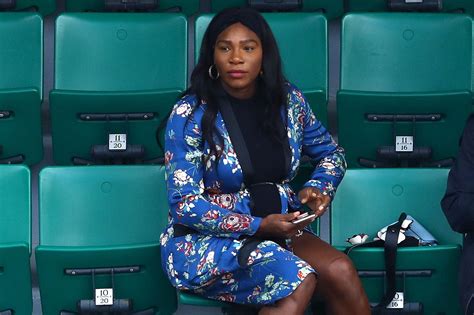 Pregnant Serena Williams Cheers Sister Venus To Victory In 149 Zara