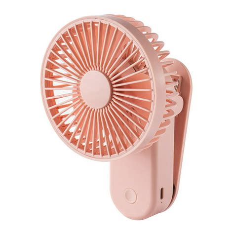 Royallove 2023 New Portable Usb Table Fan Clip On Rechargeable Mini Desk Fan Magnetic Fan Summer