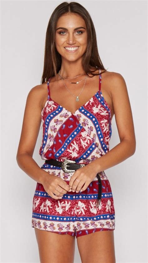 island party playsuit playsuits playsuits jumpsuits clothing party playsuits playsuit