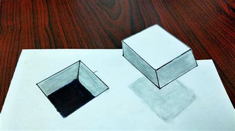 Step By Step 3d Drawings For Beginners Drawing Easy Step By Step
