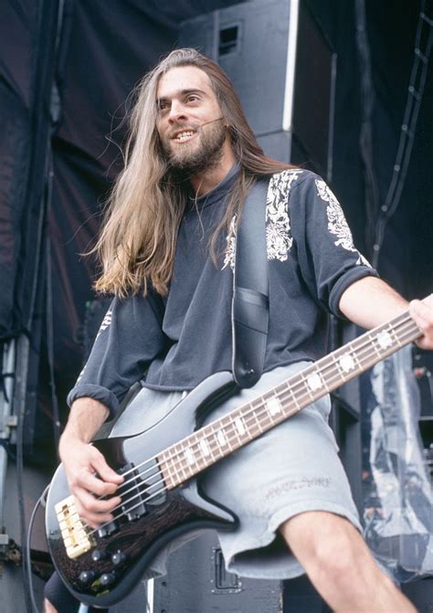 Rex Brown Of Pantera Performing On Stage During The Monsters Of Rock