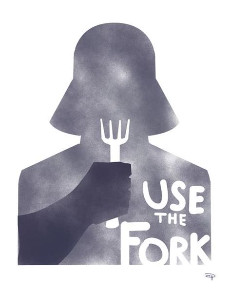 Darth Vader Use The Fork Created By Denis Tiefighters Star