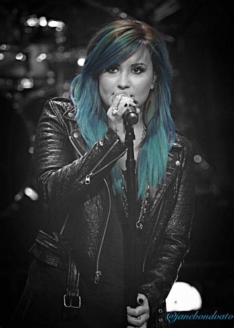 I Miss Her Blue Hair Demi Lovato