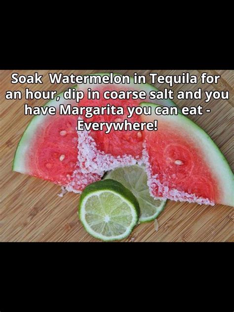 Pin By Jakagr On Recipes To Try Tequila Soaked Watermelon Watermelon