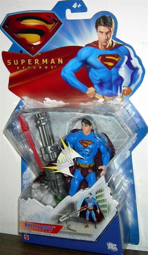 Bulletproof Superman Returns Action Figure Mattel