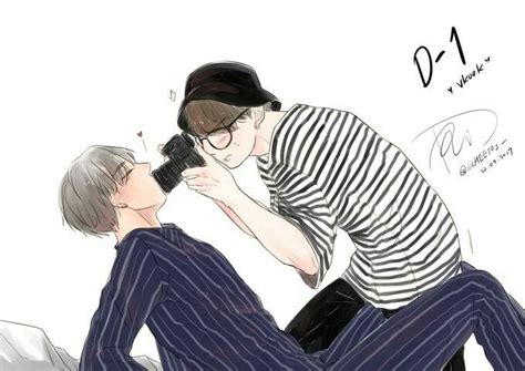This is amazing and so artsy! Pin by Bottom_tae on Vkook/Taekook (bottom!tae only) | Vkook fanart, Fan art, Bts chibi