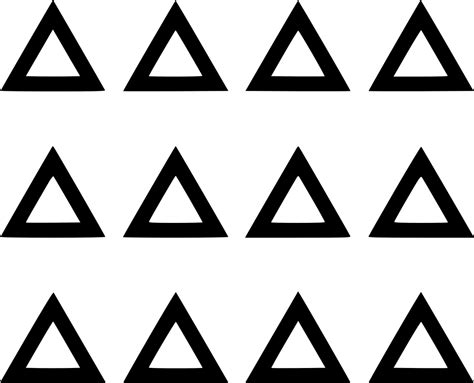 Twelve Triangle Svg Png Icon Free Download 448038 Onlinewebfontscom
