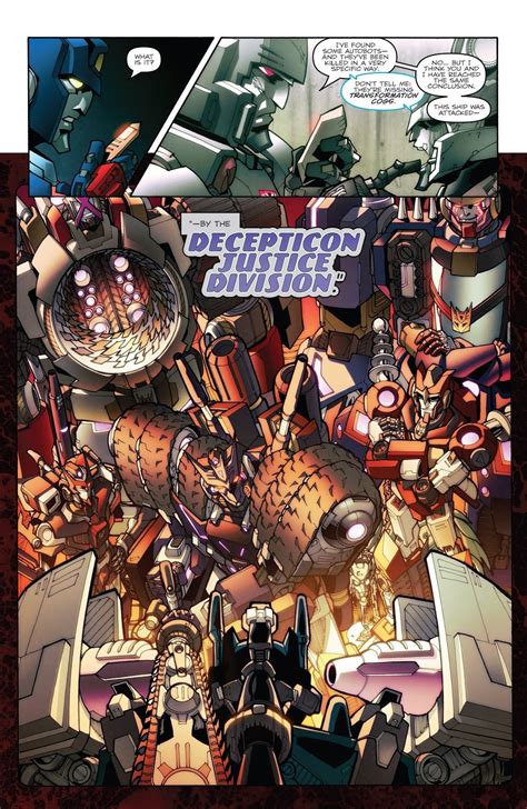 Respect The Decepticon Justice Division Transformers Idw R