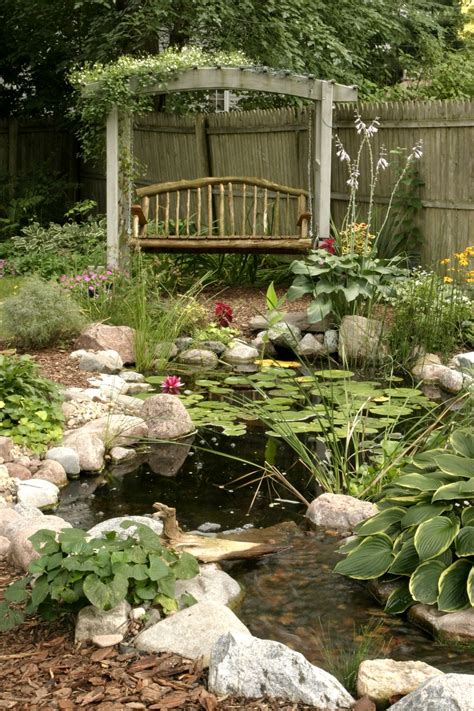 Even if you have a very small pond, there are still plenty of hardy pond fish species suitable for stocking. 53 Cool Backyard Pond Design Ideas | DigsDigs