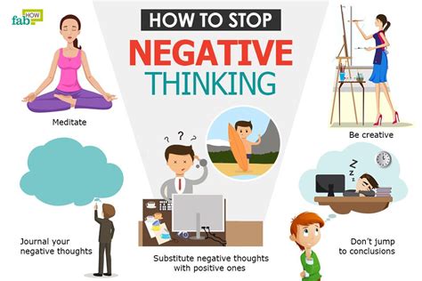 How To Stop Negative Thinking Fab How